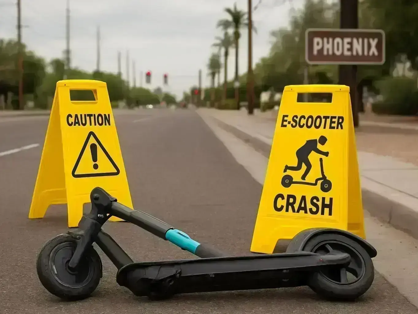 legal help for pedestrian hit by e-scooter near The Wigwam Resort in Goodyear Arizona