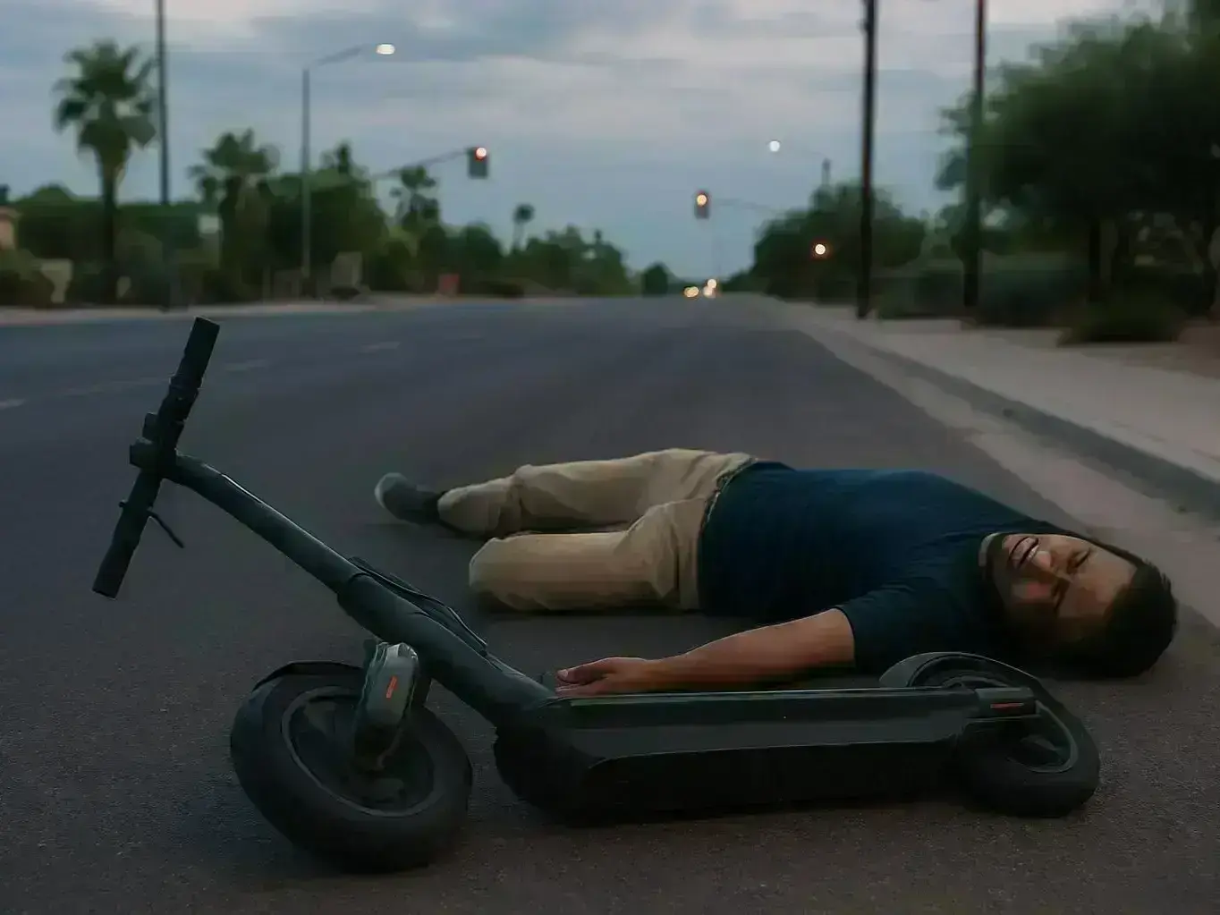 legal consultation for e-scooter pedestrian accident claim near Palm Valley Golf Club